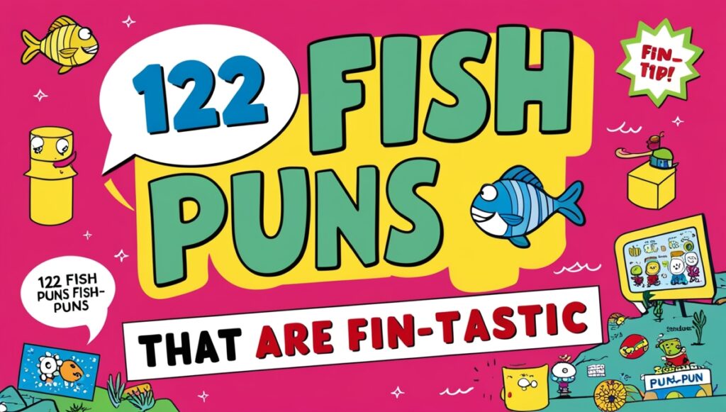 122 Fish Puns That Are Fin-tastic 1
