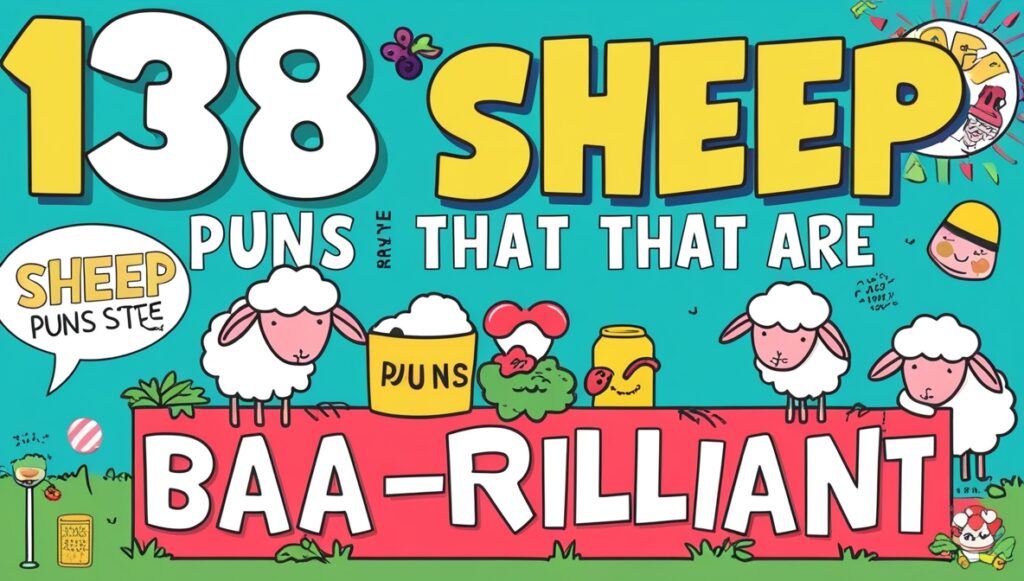 138 Sheep Puns That Are Baa-rilliant 1