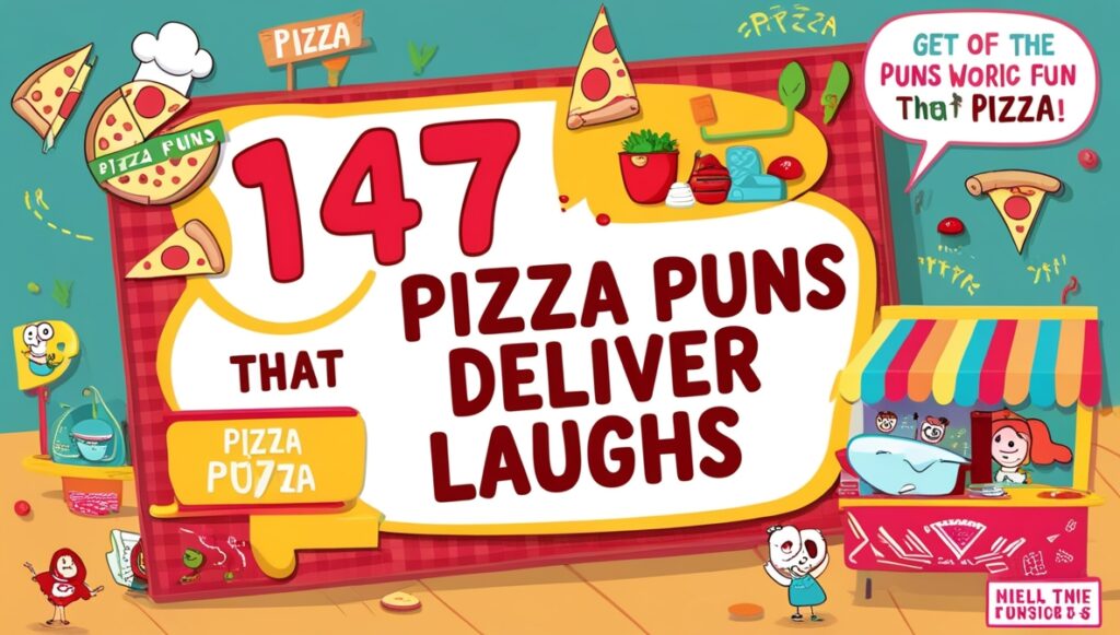 147 Pizza Puns That Deliver Laughs 1