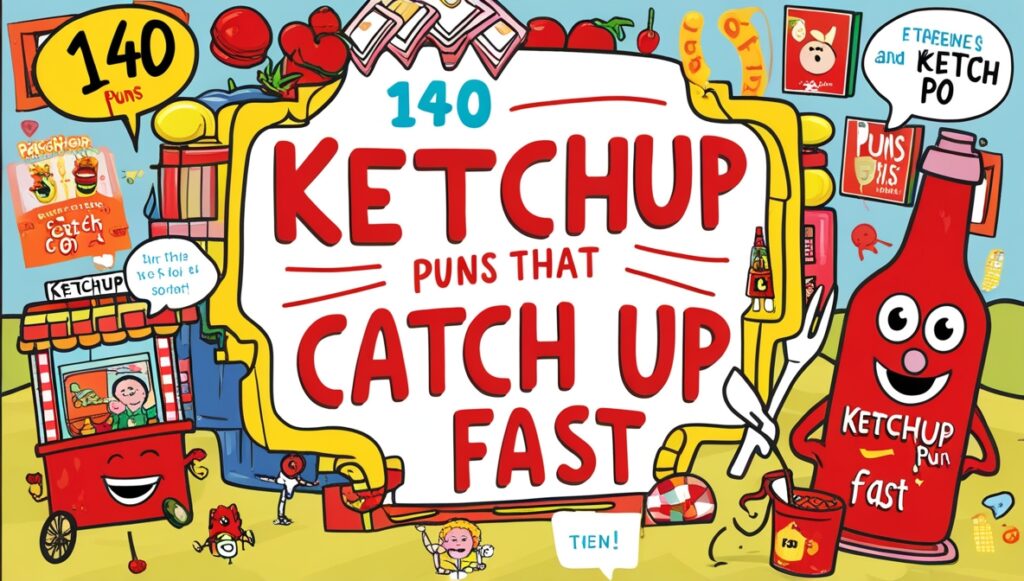 140 Ketchup Puns That Catch Up Fast 1