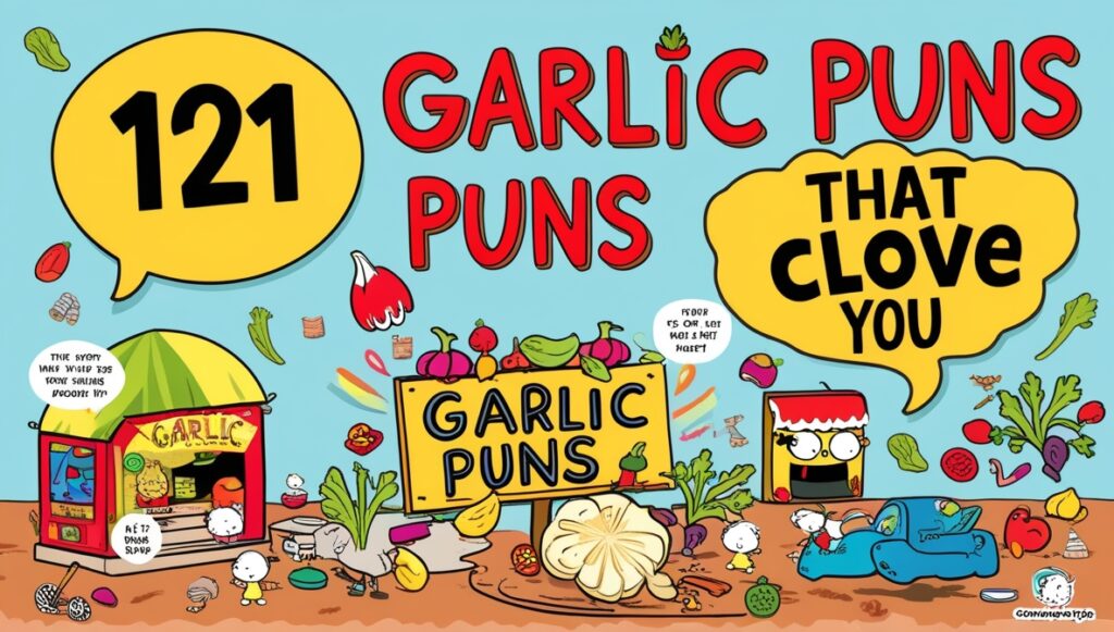 121 Garlic Puns That Clove You In 1