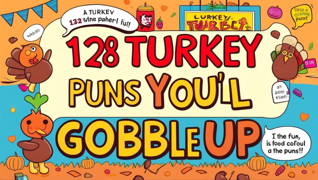 128 Turkey Puns You’ll Gobble Up 1