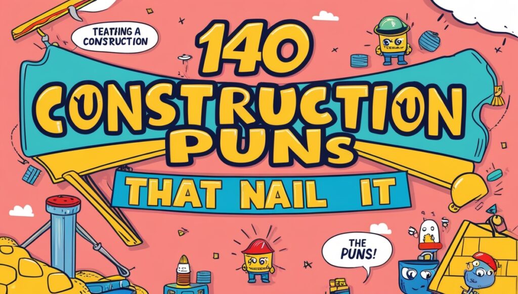 140 Construction Puns That Nail It 1