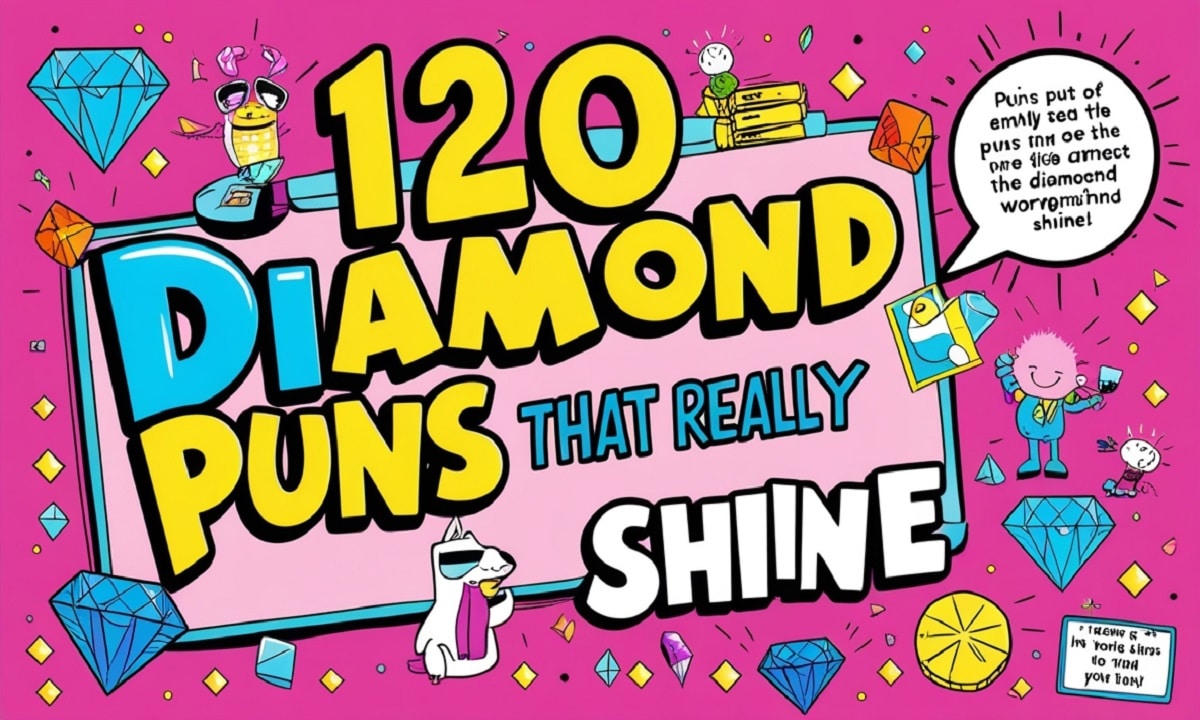 120 Diamond Puns That Really Shine