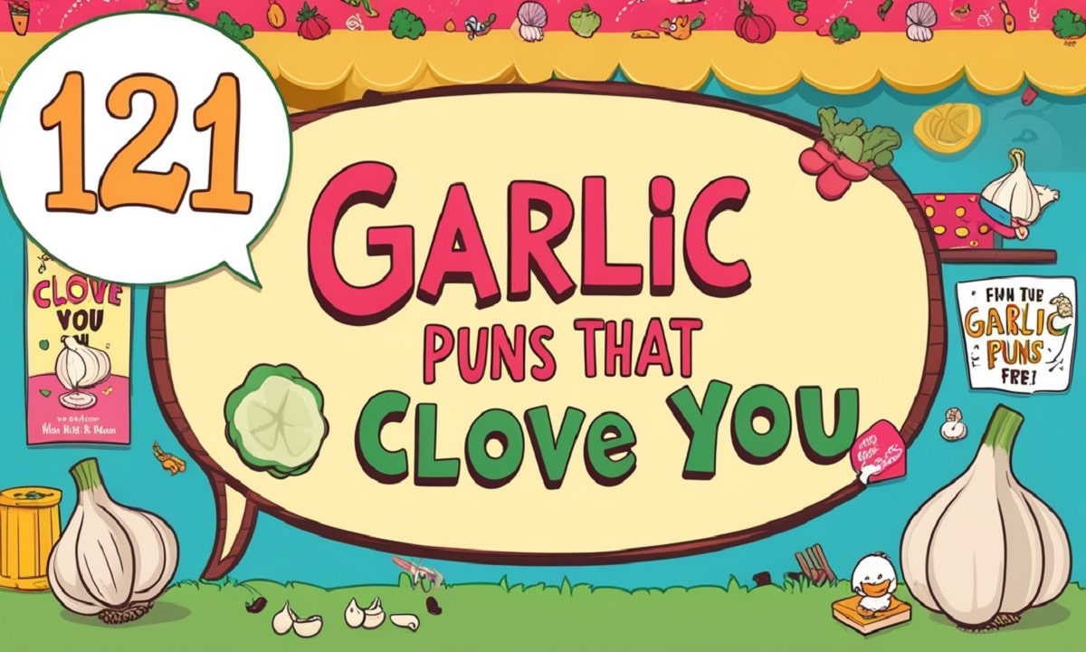 121 Garlic Puns That Clove You In