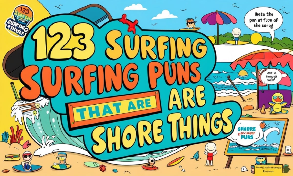 123 Surfing Puns That Are Shore Things