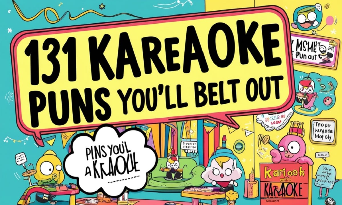131 Karaoke Puns You’ll Belt Out