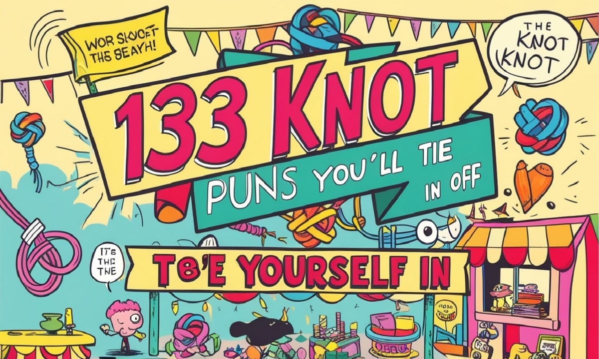 133 Knot Puns You’ll Tie Yourself In
