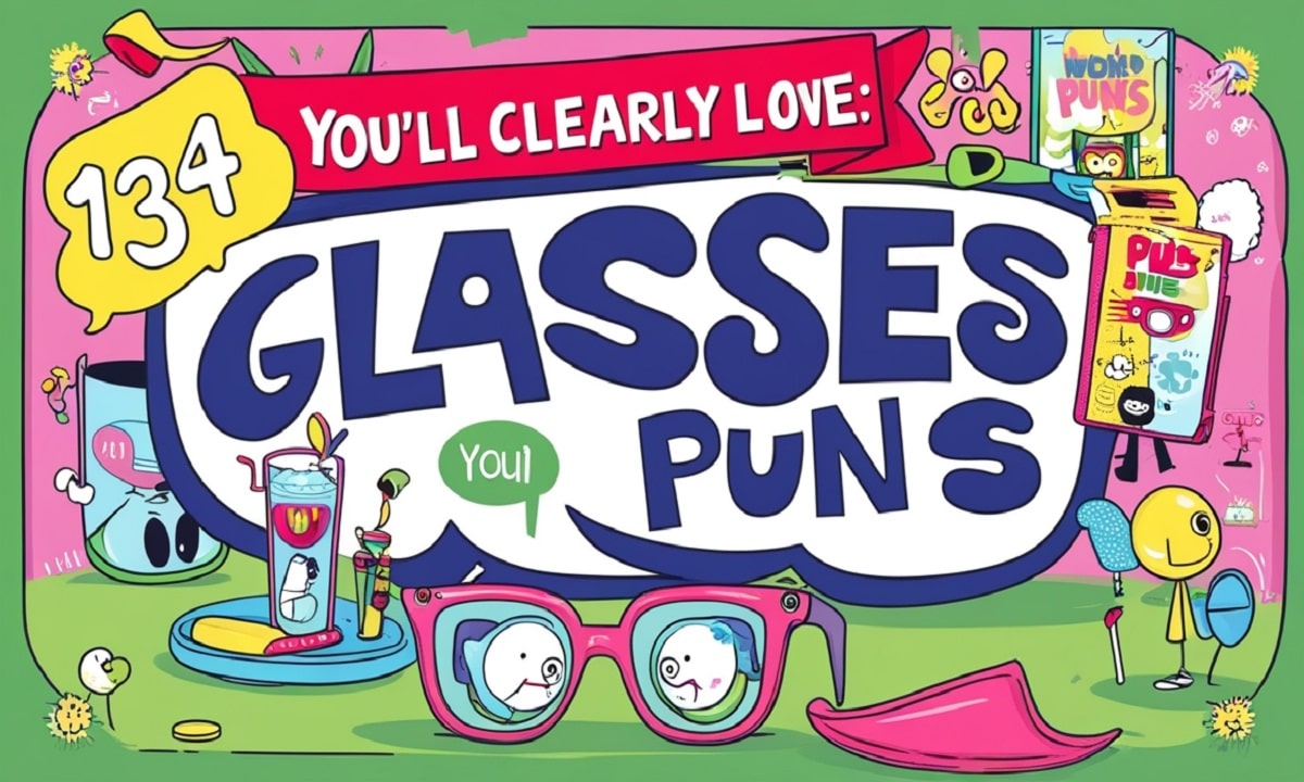 134 Glasses Puns You’ll Clearly Love