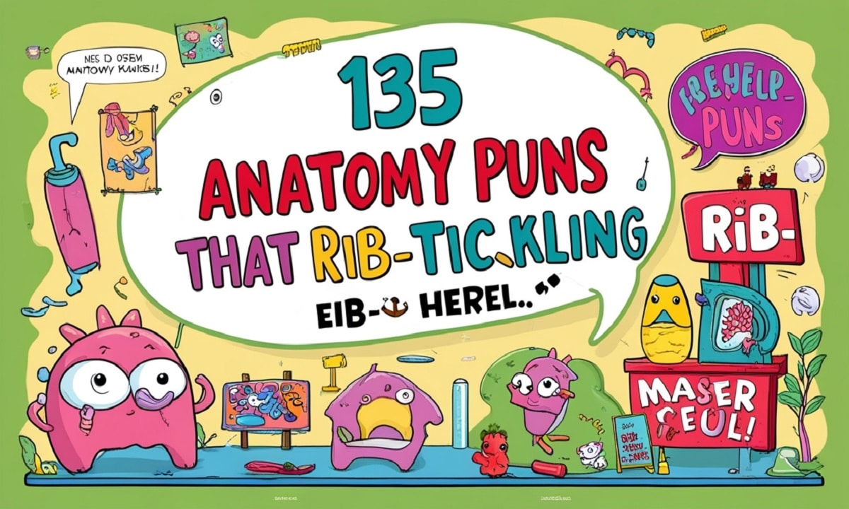 135 Anatomy Puns That Are Rib-tickling
