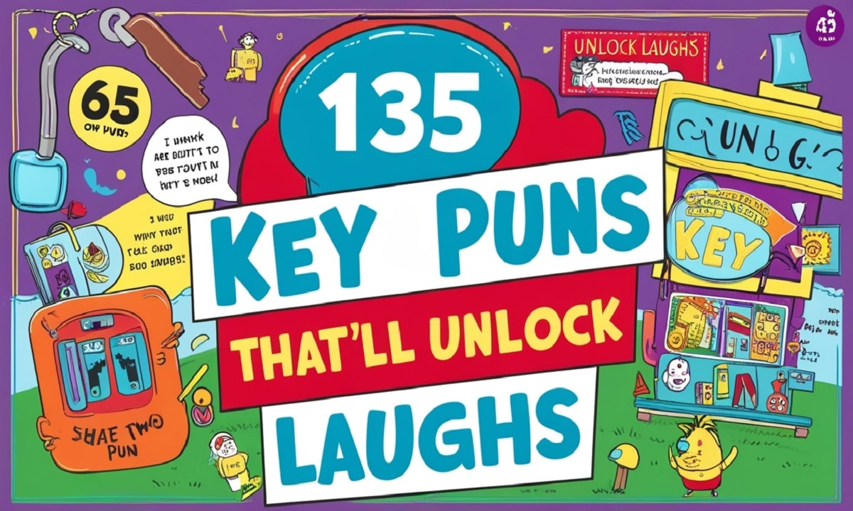 135 Key Puns That’ll Unlock Laughs