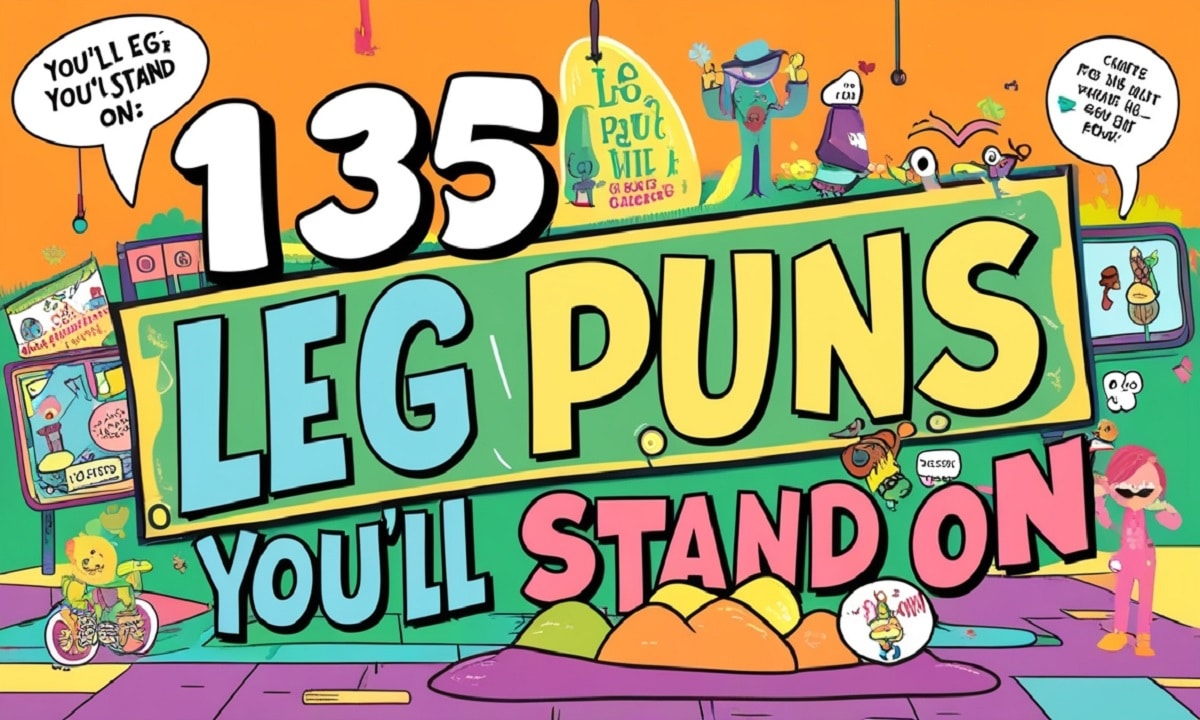 135 Leg Puns You’ll Stand On
