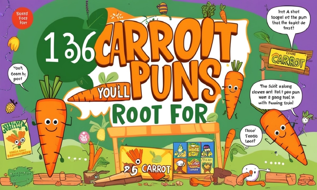 136 Carrot Puns You’ll Root For