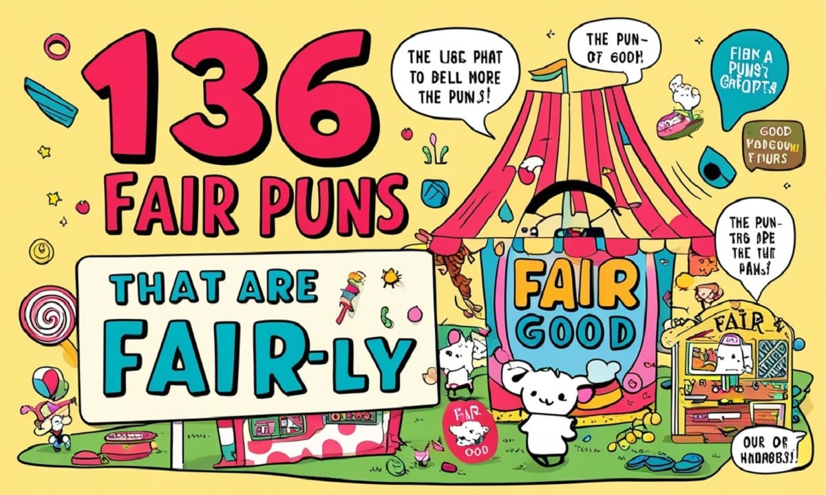 136 Fair Puns That Are Fair-ly Good