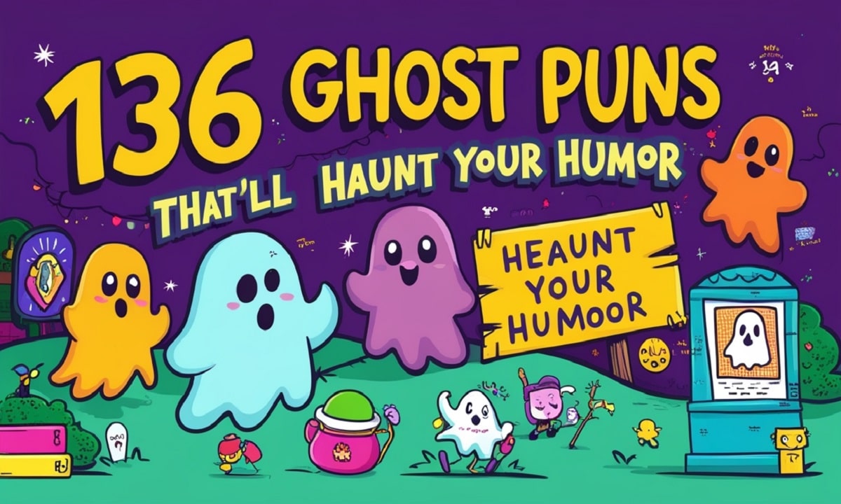 136 Ghost Puns That’ll Haunt Your Humor