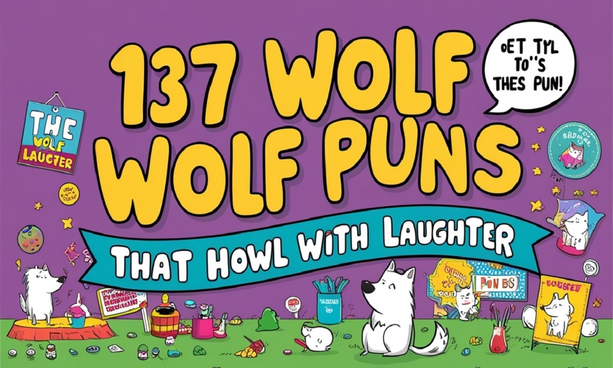 137 Wolf Puns That Howl With Laughter