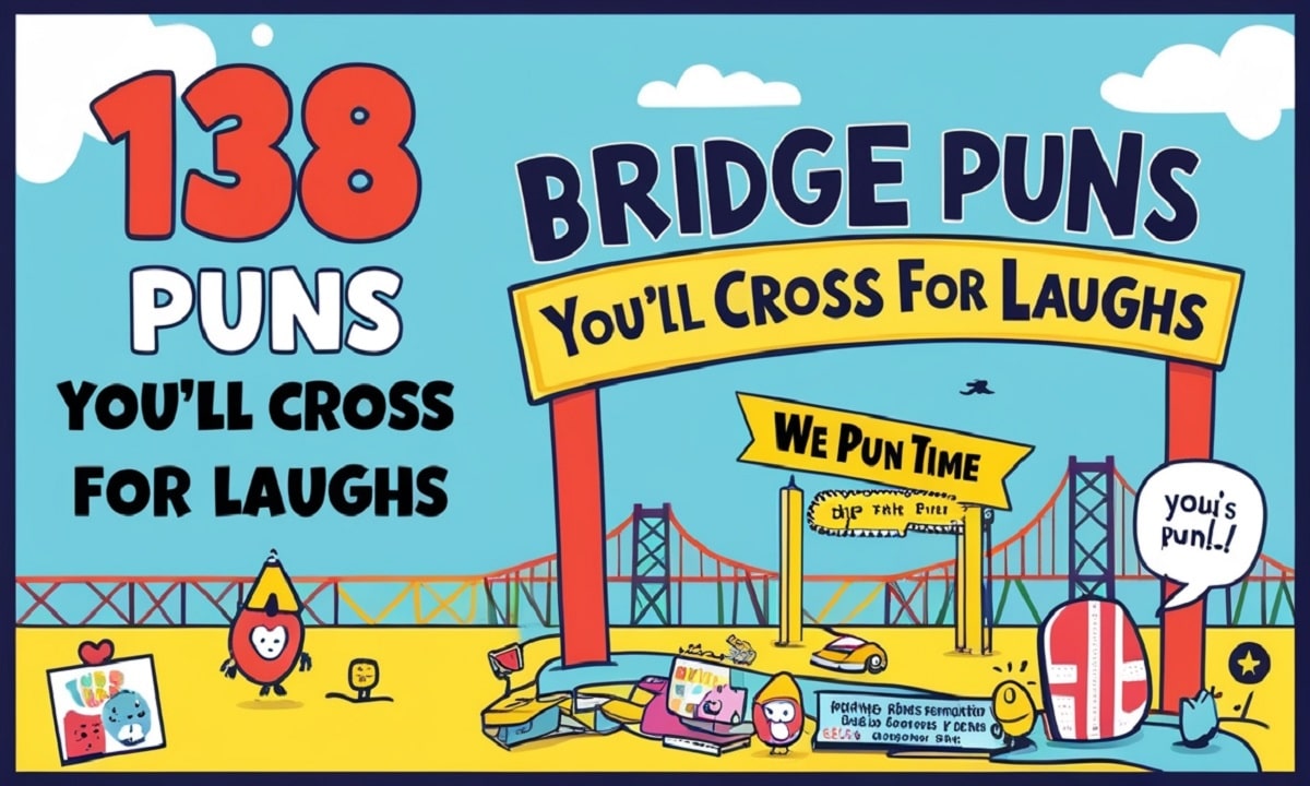 138 Bridge Puns You’ll Cross For Laughs