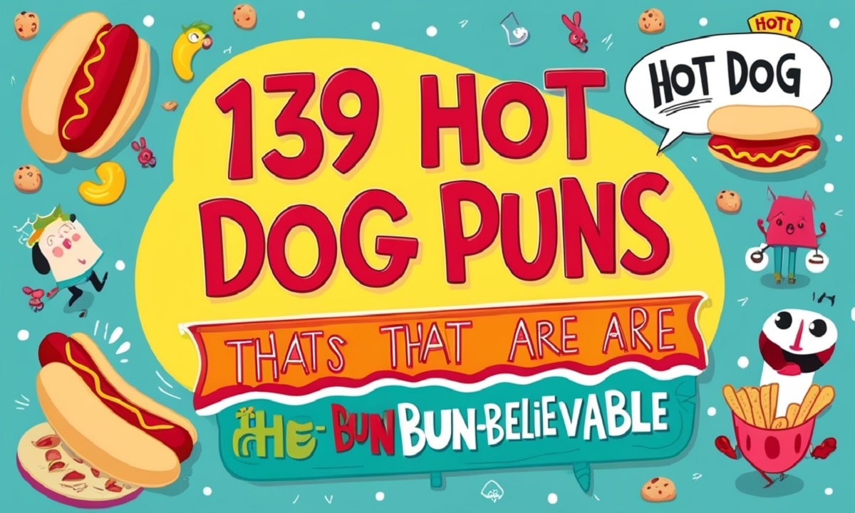 139 Hot Dog Puns That Are Bun-believable