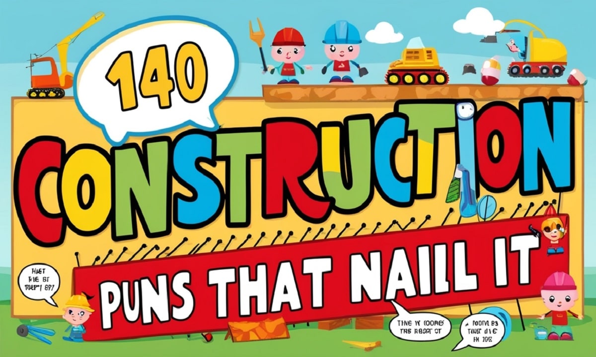 140 Construction Puns That Nail It