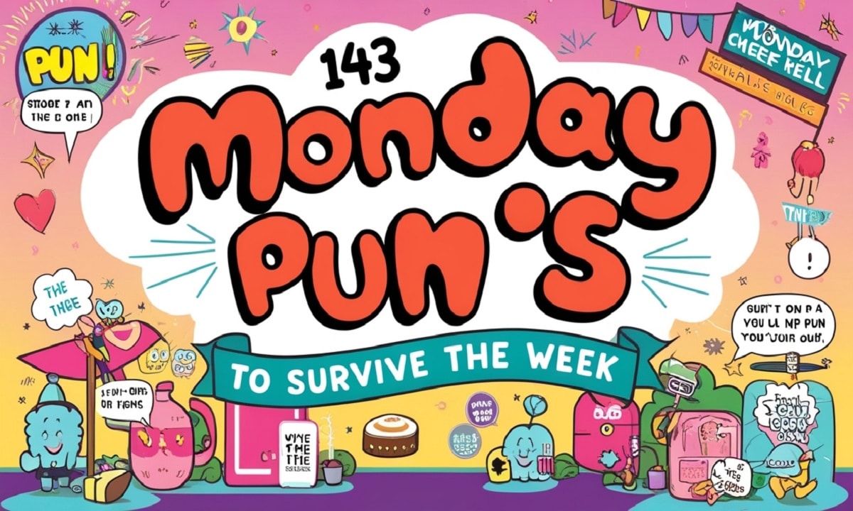 143 Monday Puns To Survive The Week