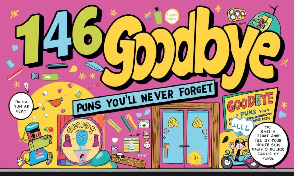 146 Goodbye Puns You’ll Never Forget