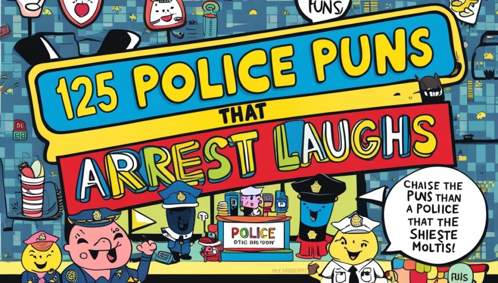 125 Police Puns That Arrest Laughs 2