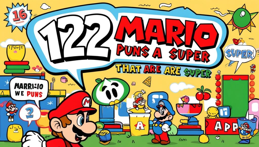 126 Mario Puns That Are Super 2