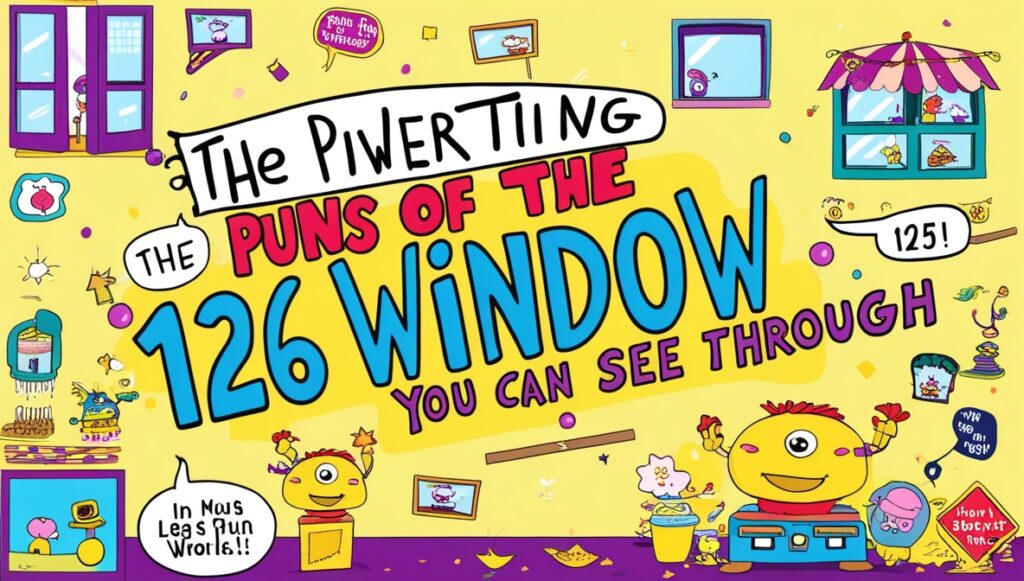 126 Window Puns You Can See Through 2