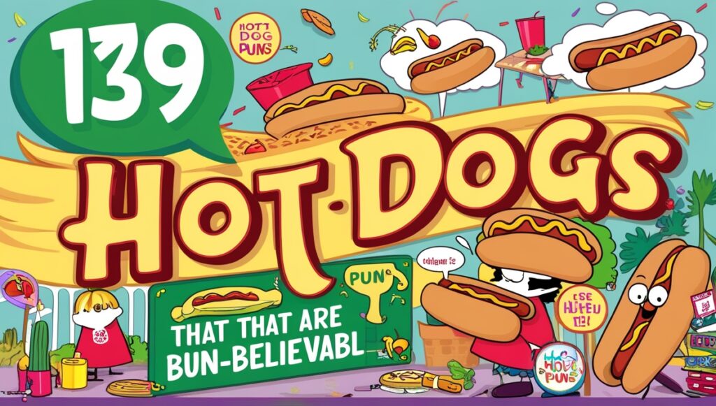 139 Hot Dog Puns That Are Bun-believable 2