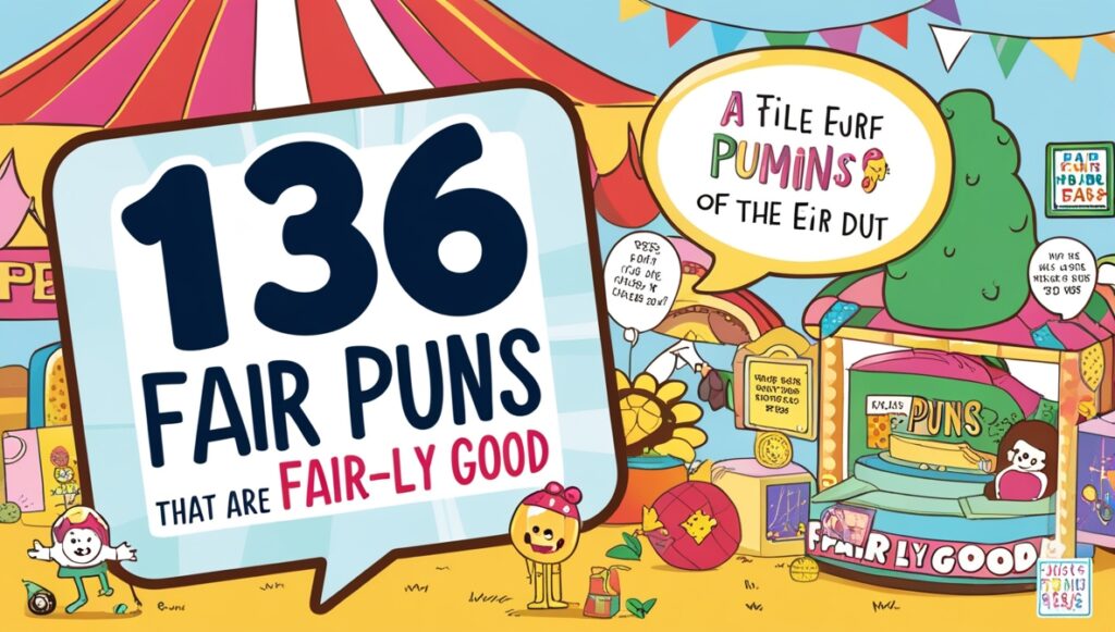 136 Fair Puns That Are Fair-ly Good 2