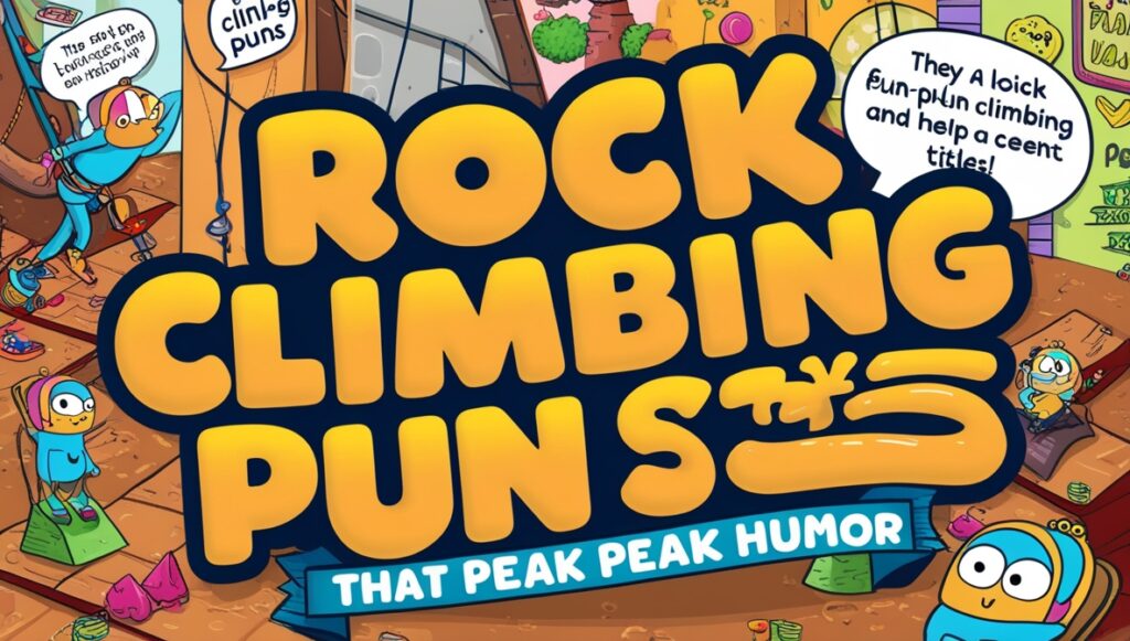 143 Rock Climbing Puns That Peak Humor  2