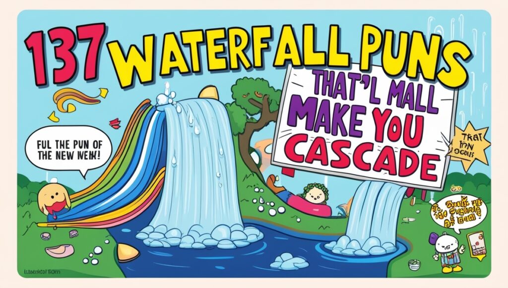 137 Waterfall Puns That’ll Make You Cascade 2