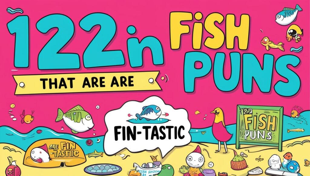122 Fish Puns That Are Fin-tastic 2