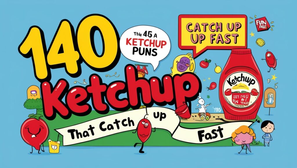 140 Ketchup Puns That Catch Up Fast 2