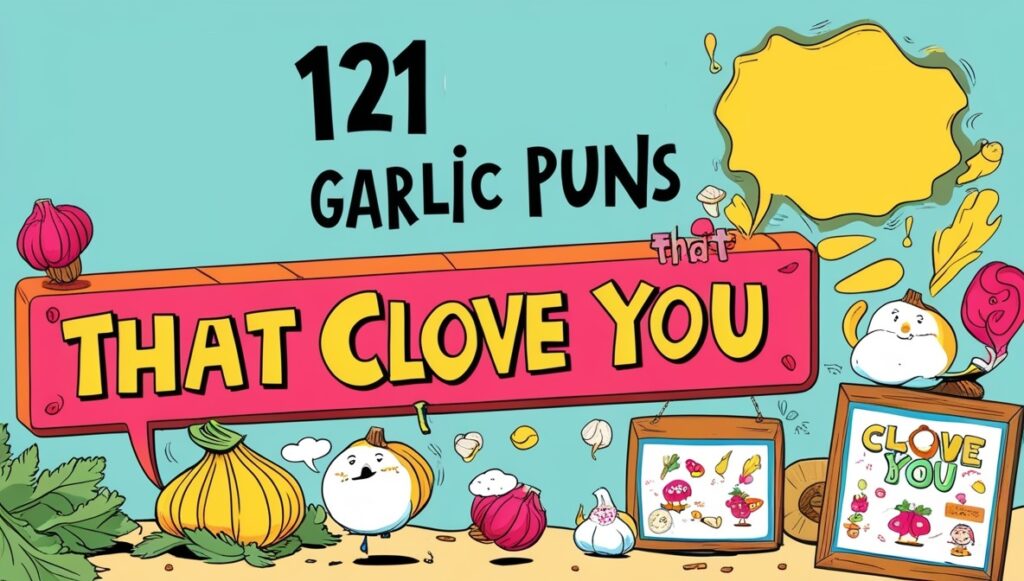 121 Garlic Puns That Clove You In 2