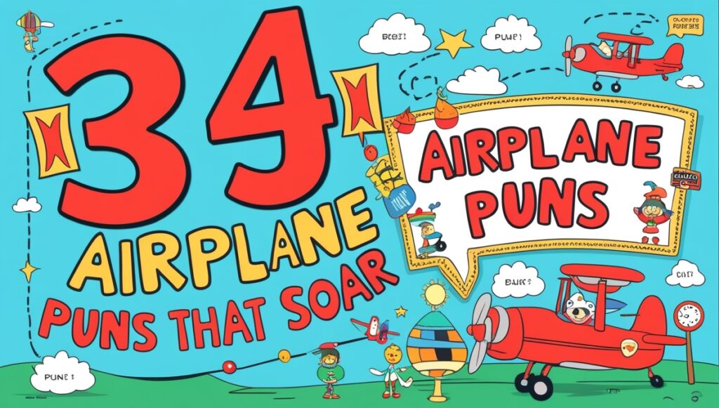 134 Airplane Puns That Soar 2