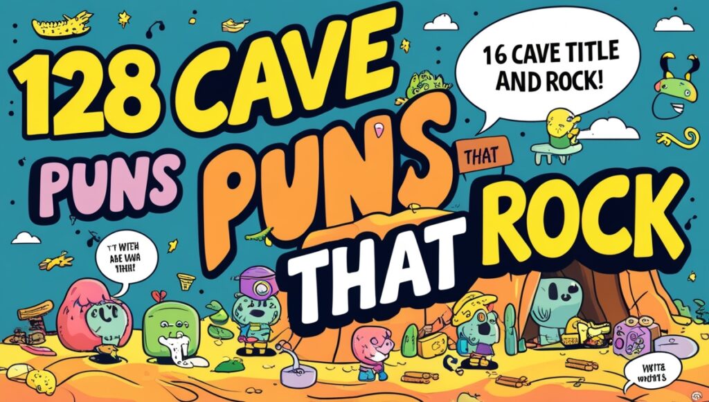 128 Cave Puns That Rock 2