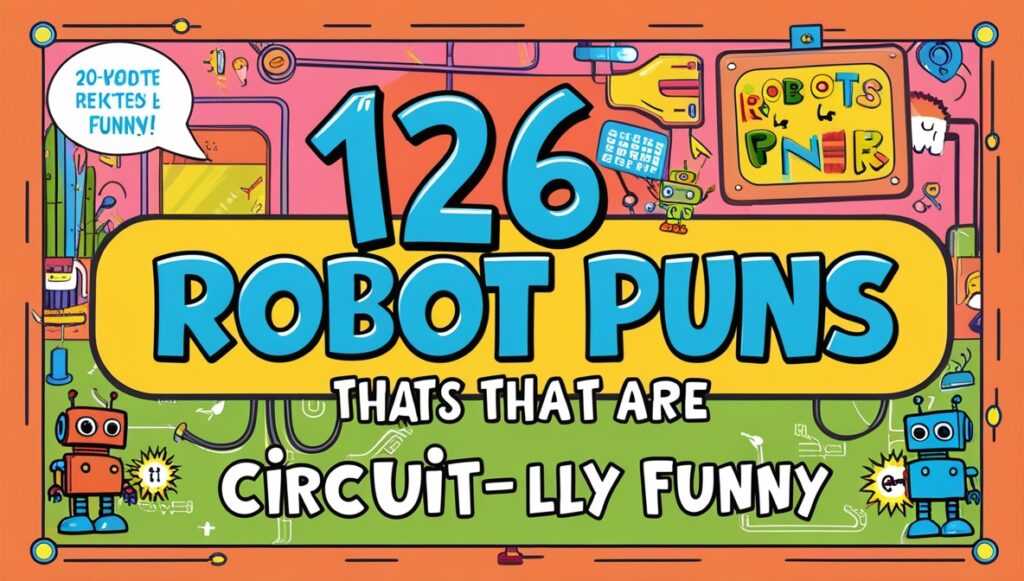 126 Robot Puns That Are Circuit-ly Funny 1