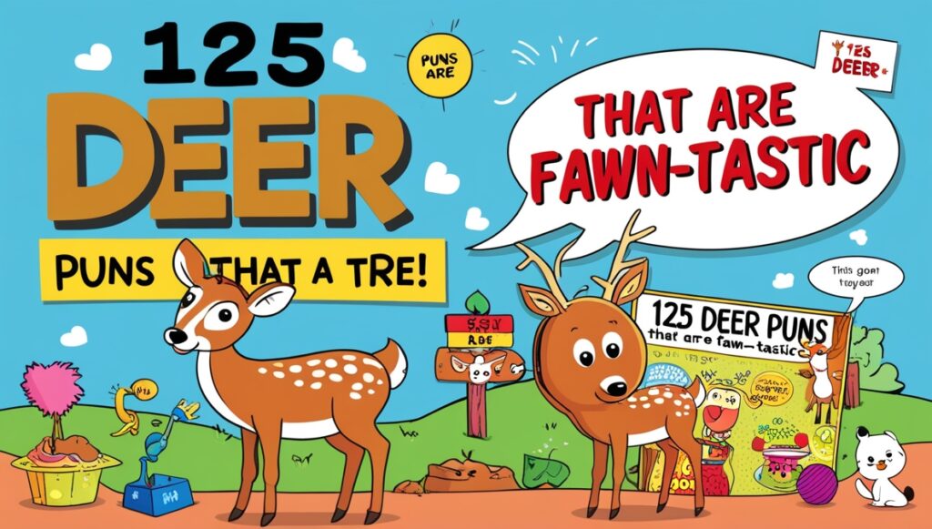 125 Deer Puns That Are Fawn-tastic 1
