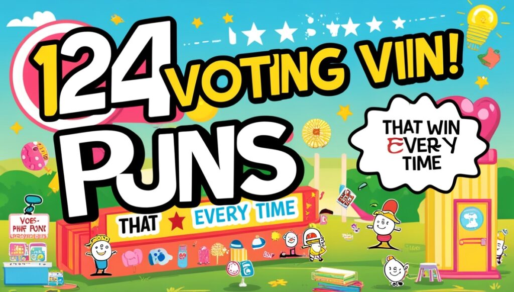 124 Voting Puns That Win Every Time 1
