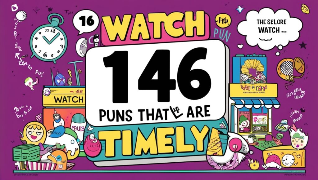 146 Watch Puns That Are Timely 1