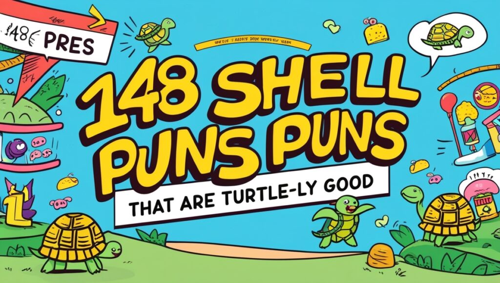 148 Shell Puns That Are Turtle-ly Good 1