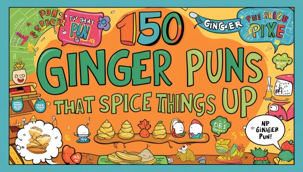 150 Ginger Puns That Spice Things Up 1