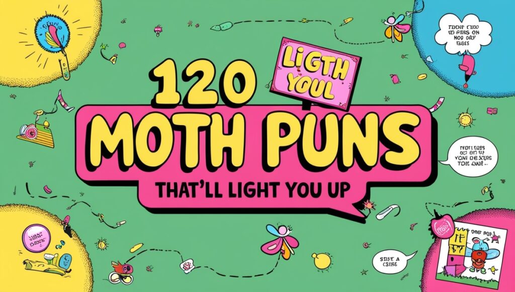 120 Moth Puns That’ll Light You Up 1