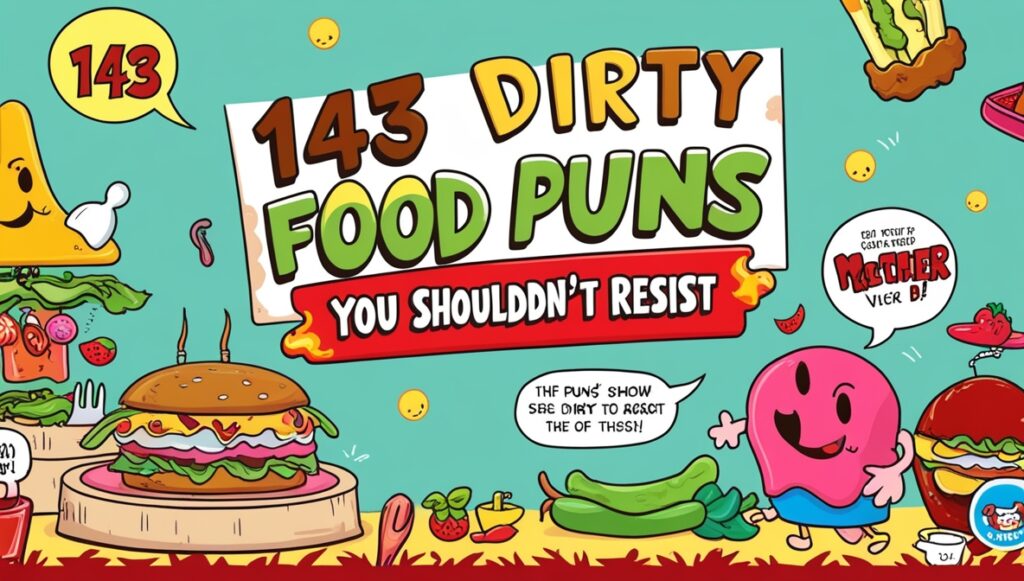 143 Dirty Food Puns You Shouldn’t Resist 1