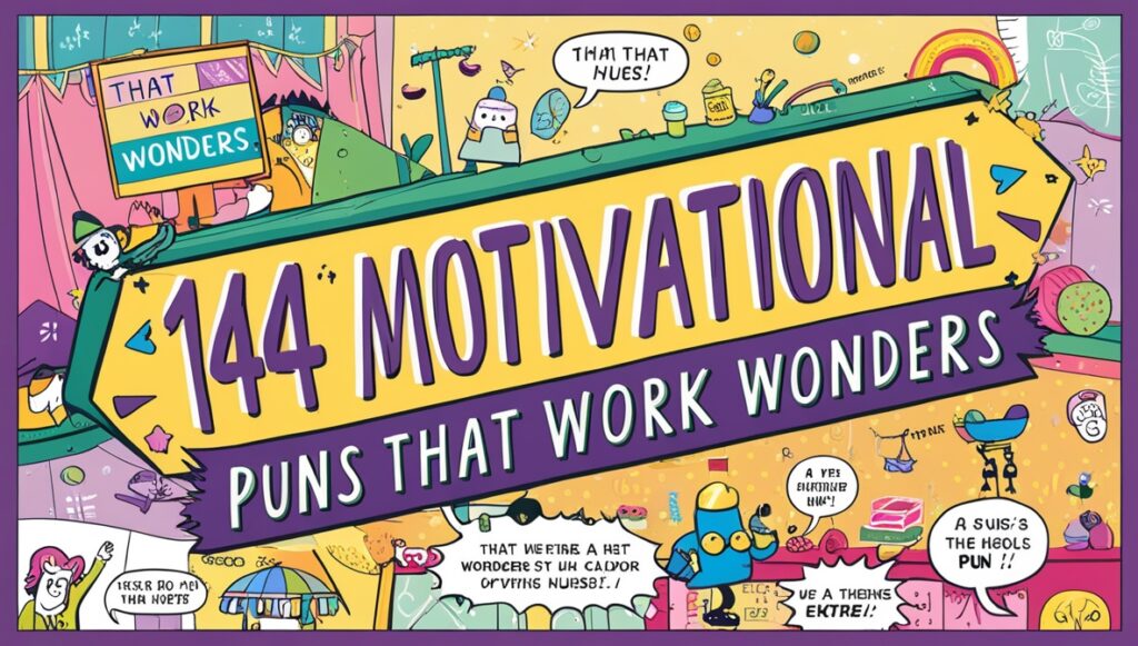 144 Motivational Puns That Work Wonders 1