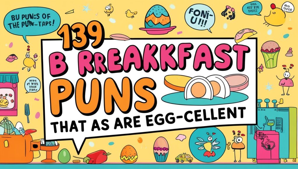 139 Breakfast Puns That Are Egg-cellent 1