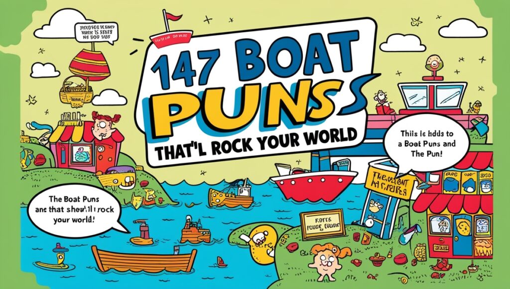 147 Boat Puns That’ll Rock Your World 1