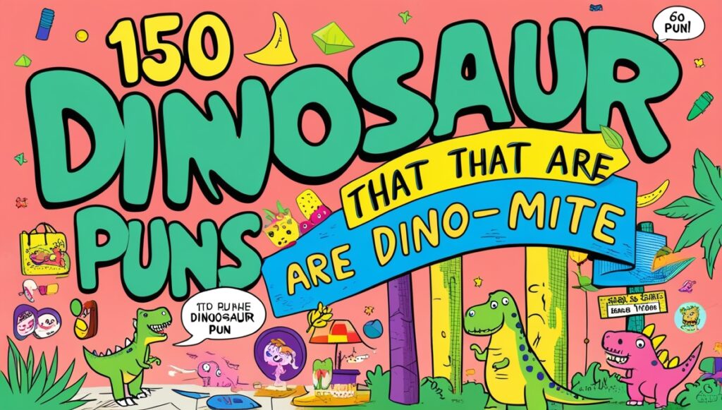 150 Dinosaur Puns That Are Dino-mite 1