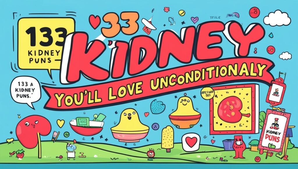 133 Kidney Puns You’ll Love Unconditionally 1